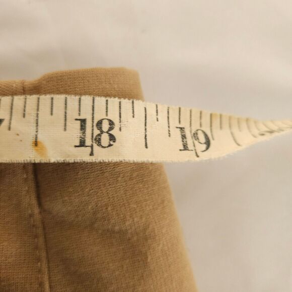 J Jill Womens Medium Beige Pull On Ponte Slim Leg Ankle Cropped Pants - Picture 5 of 7